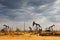 Oil Field in Desert