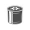 Oil filter vehicle spare part isolated reel icon