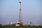 Oil and gas drilling rig in oilfield industry