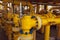 Oil and gas offshore industry pipe work and safety valves