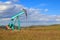 Oil Gas Petroleum Industry Pumpjack Alberta Canada