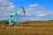 Oil Gas Petroleum Industry Pumpjack Alberta Canada