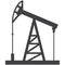 Oil gas pump rig vector petroleum industry drill