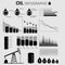 Oil Industry Infographic Elements