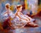 Oil Painting - Ballet