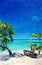 Oil Painting on Canvas - Beautiful Sunny Caribbean Sea - Jamaica