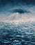Oil Painting on Canvas Monochrome Seascape Hand Painted