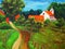 Oil Painting - Countryside