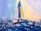 Oil Painting - Sailing Boat