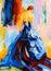 Oil Painting - Spanish Dancer