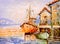 Oil Painting - Venice, Italy