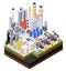 Oil Petroleum Factory Composition