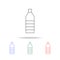 oil plastic bottle line icon. Elements in multi colored icons for mobile concept and web apps. Icons for website design and develo