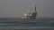 Oil platform in California