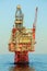 Oil platform Ringhorn in the North Sea