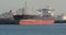Oil Port Silos, oil terminal, tanker ships
