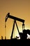 Oil Pumpjack in Sunset