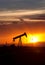 Oil Pumpjack Sunset 6