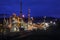 Oil Refinery Night Shift