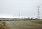 Oil refinery and train in Edmonton, Alberta