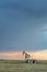 Oil rig on a Colorado prairie