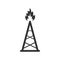 Oil rig icon. Pump jack sign. Oil drilling wells symbol. Vector isolated