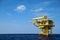 Oil and Rig industry in offshore, Construction platform for production oil and gas in energy business
