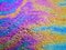 Oil Slick. Vibrant colored texture, abstract background.