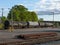 Oil Tank Cars Parked on Railroad Track