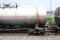 Oil tank truck train