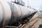 Oil tank truck train