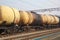 Oil tanker cars