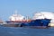 Oil tanker port of Antwerp