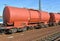 Oil tanker railway carriages