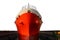 Oil Tanker ship closeup forward