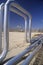 Oil well at Taft in the Central Valley, CA