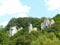 OJCOW , POLAND - ROCKS IN THE PRADNIK VALLEY