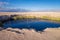 Ojos del salar landmark in San Pedro de Atacama, Chile