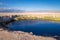 Ojos del salar landmark in San Pedro de Atacama, Chile