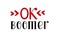 OK Boomer, lettering design. Internet meme, phrase popular among young people. Vector illustration for t-shirt print or