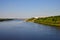 Oka River at confluence of the Moskva River, Russia