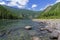 The Oka Sayanskaya River. Siberia, Russia.