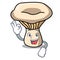 Okay milk mushroom character cartoon