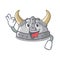 Okay viking helmet in the cartoon shape