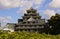 Okayama castle known as `crow castle` due to its black exterior is a Japanese castle in the city of Okayama, Japan