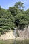 Okedoi waterfall in Ritsurin garden