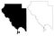 Okeechobee County, Florida U.S. county, United States of America, USA, U.S., US map vector illustration, scribble sketch