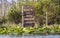 Okefenokee Swamp canoe trail directional signs