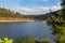 Okerstausee okertalsperre reservoir in National Park Harz, Germany