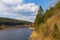 Okerstausee okertalsperre reservoir in National Park Harz, Germany